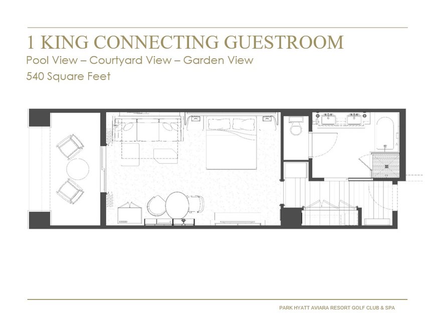 1 KING CONNECTING GUESTROOM