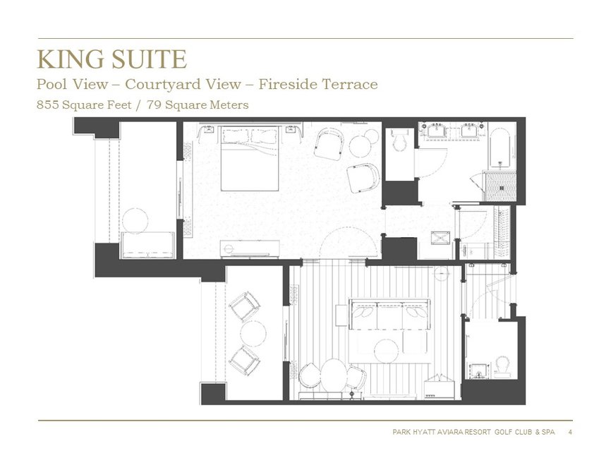 King Suite Floorplan