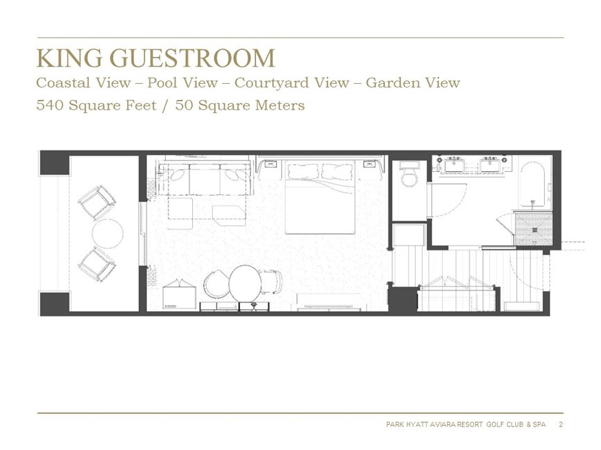 King Guestroom Floorplan