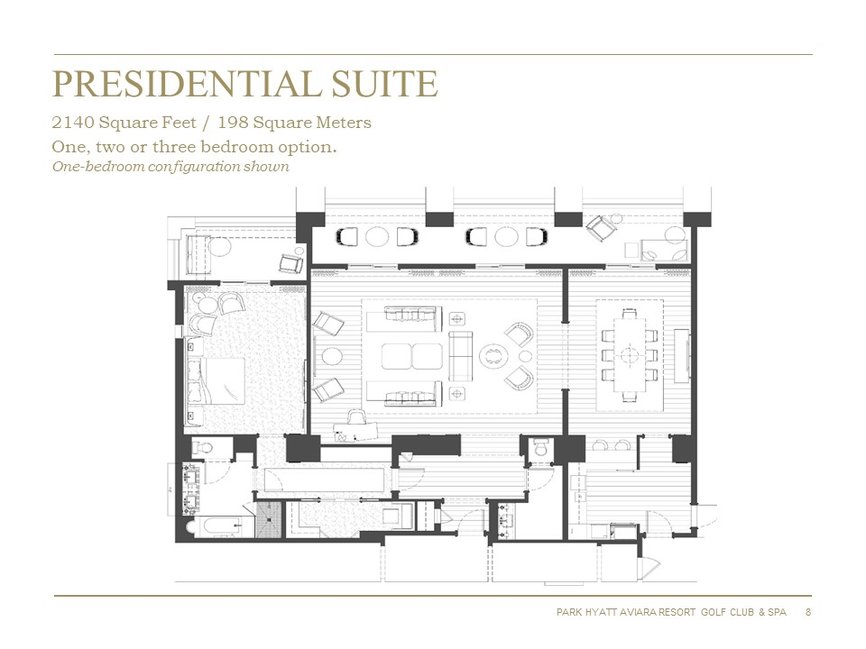 Presidential Suite Floorplan